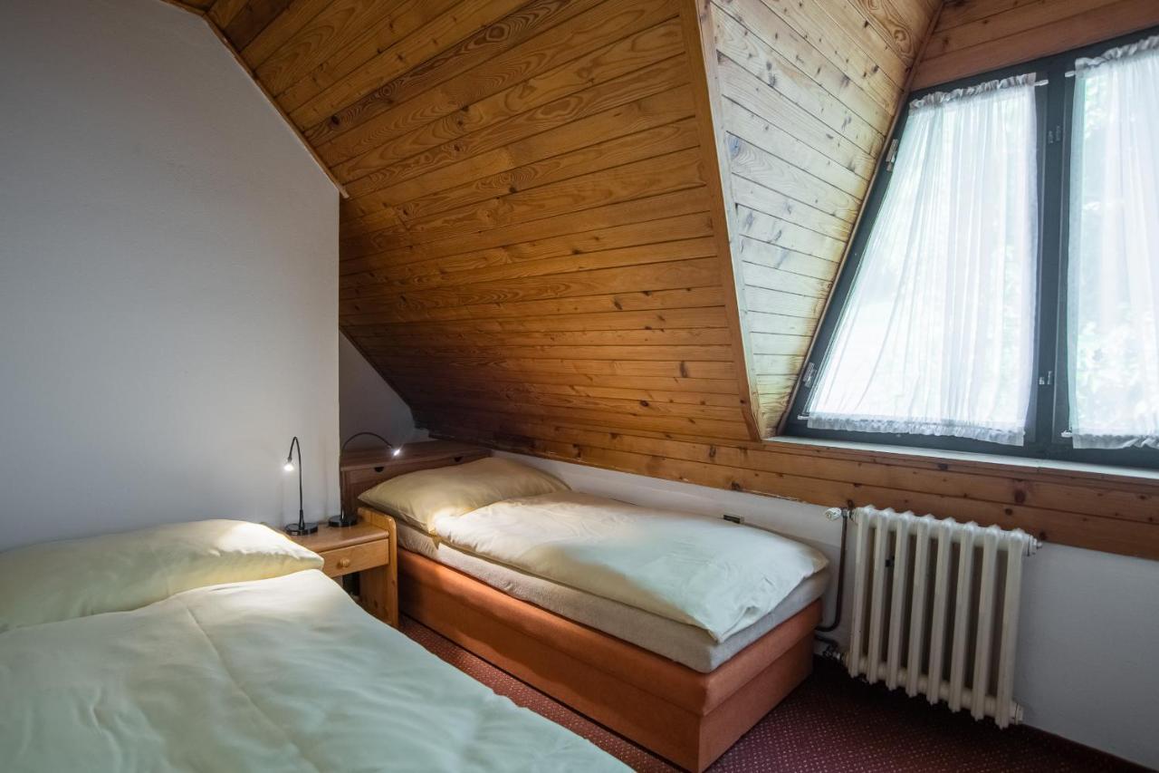 Samostatný mezonetový apartmán s dvěmi ložnicemi a vlastní krytou terasou a sdíleným bazénem Rudník Esterno foto