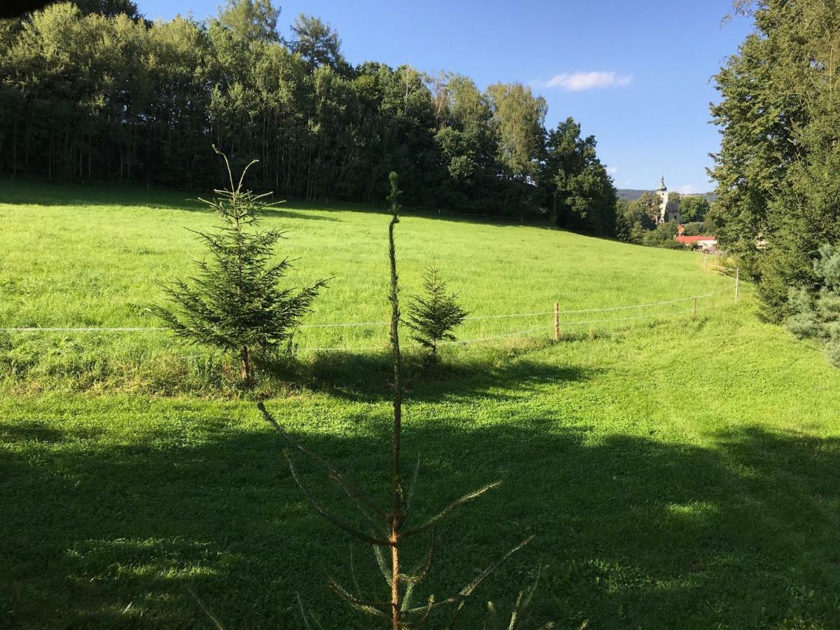 Samostatný mezonetový apartmán s dvěmi ložnicemi a vlastní krytou terasou a sdíleným bazénem Rudník Esterno foto